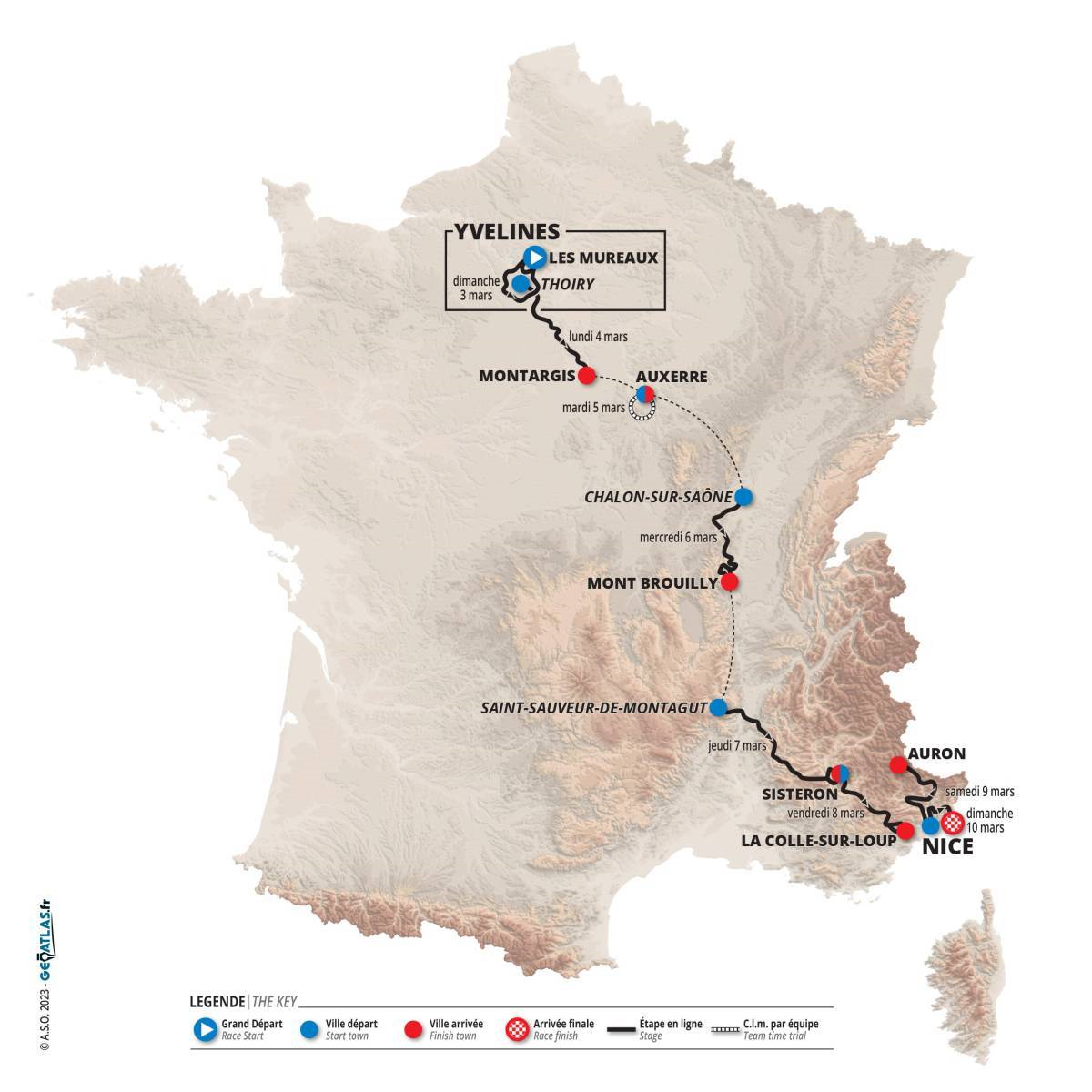 CYCLING ParisNice 2.UWT 2024 (FRA) sportpress.international